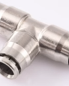 Equal Tee d12mm copper w/niekel